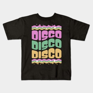 DISCO - Disco Disco Disco (groovy 70s) Kids T-Shirt